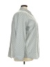 Cato Houndstooth Gray Long Sleeve Blouse Size 22 - photo 4