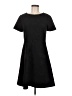 Ann Taylor Solid Black Casual Dress Size 6 - photo 1