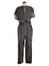 Stateside Metallic Gray Jumpsuit Size M - photo 2
