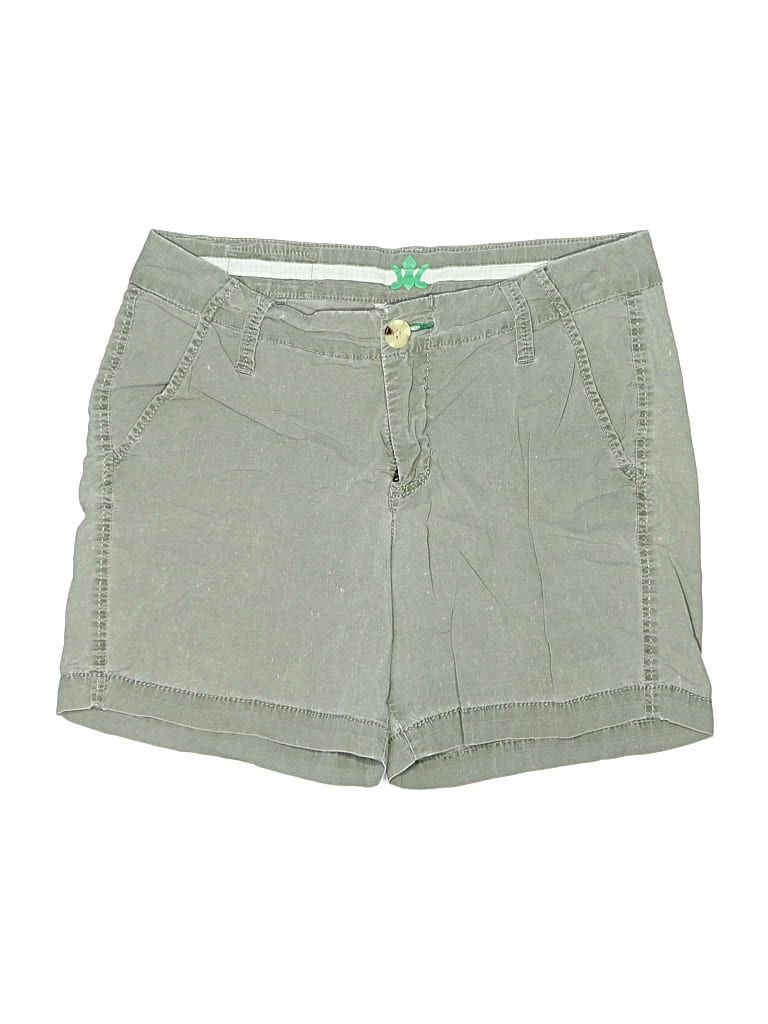 Pre-owned Worn Khaki Shorts In Green