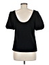 Porridge Black Short Sleeve Top Size Med (2) - photo 2