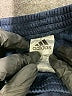 Adidas 100% Polyester Blue Track Pants Size 4 - photo 3