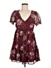 Trixxi 100% Polyester Burgundy Romper Size M - photo 1