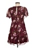 Trixxi 100% Polyester Burgundy Romper Size M - photo 2