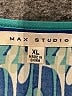 Max Studio Paisley Blue Casual Dress Size XL - photo 7