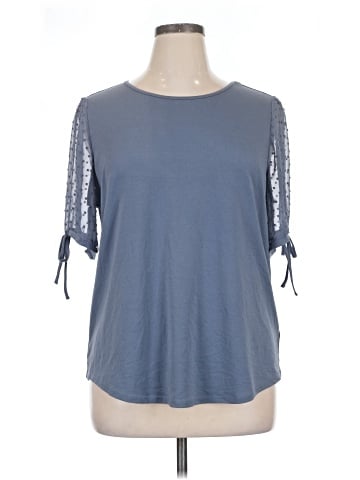 Adrianna Papell 3/4 Sleeve Top (view 1)