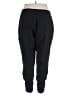 Unbranded Solid Black Casual Pants Size 2X - photo 2