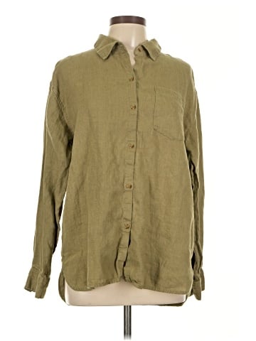 Athleta Long Sleeve Button-Down Shirt (view 1)