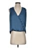 Veronica Beard 100% Polyester Blue Sleeveless Blouse Size 2 - photo 1