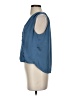 Veronica Beard 100% Polyester Blue Sleeveless Blouse Size 2 - photo 5