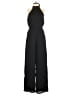 Dee Elly 100% Polyester Solid Black Jumpsuit Size M - photo 1