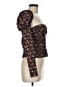 WeWoreWhat Black Long Sleeve Top Size 6 - photo 4