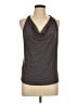 Ella Moss 100% Viscose Gray Sleeveless Top Size L - photo 1