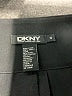 DKNY 100% Wool Black Cocktail Dress Size 10 - photo 7