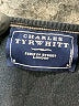 Charles Tyrwhitt Solid Blue Black Pullover Sweater Size M - photo 7