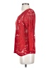 Express 100% Cotton Red 3/4 Sleeve Top Size S - photo 5