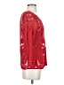 Express 100% Cotton Red 3/4 Sleeve Top Size S - photo 4