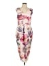 Cooper St 100% Polyester Floral Ivory Cocktail Dress Size 10 - photo 1