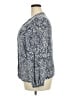 Croft & Barrow 100% Rayon Blue Long Sleeve Blouse Size XXL - photo 5