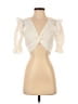 Line & Dot Ivory 3/4 Sleeve Blouse Size XS - photo 1