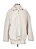 H&M 100% Polyester Ivory Faux Fur Jacket Size XS - photo 1