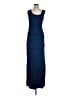 Max Studio Stripes Blue Casual Dress Size L - photo 1