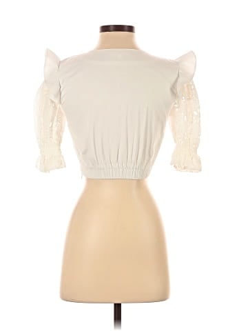 Line & Dot 3/4 Sleeve Blouse (view 2)