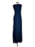 Max Studio Stripes Blue Casual Dress Size L - photo 2