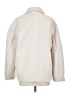 H&M 100% Polyester Ivory Faux Fur Jacket Size XS - photo 2