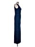 Max Studio Stripes Blue Casual Dress Size L - photo 4