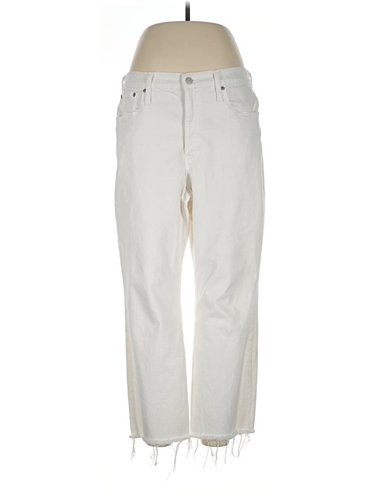 Pre-owned Assorted Brands Jeans In Ivory