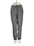 Caslon 100% Linen Solid Gray Linen Pants Size XS - photo 1