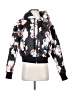 UNIQUELY Lorna Jane 100% Polyester Floral Black Jacket Size S - photo 1