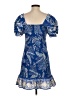 FARM Rio 100% Cotton Paisley Blue Cocktail Dress Size S - photo 2