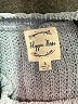 Hippie Rose 100% Polyester Stripes Gray Pullover Sweater Size L - photo 7