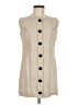 Zara Tan Sleeveless Button-Down Shirt Size M - photo 1