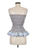 showpo 100% Polyester Blue Tube Top Size 8 - photo 2