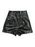 Express Metallic Black Athletic Shorts Size 2 - photo 2