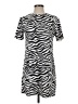 Zara Animal Print Silver Casual Dress Size S - photo 1