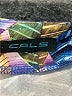 Cals 100% Polyester Graphic Blue Cocktail Dress Size S - photo 7