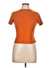 Musera Orange Short Sleeve Turtleneck Size L - photo 1