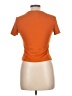 Musera Orange Short Sleeve Turtleneck Size L - photo 2