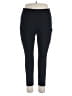 Ododos Solid Black Active Pants Size 2X - photo 1