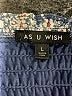 As U Wish 100% Polyester Paisley Blue Cocktail Dress Size L - photo 7