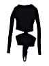 Zara 100% Baumwolle Black Bodysuit Size M - photo 2