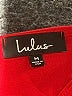 Lulus Solid Red Cocktail Dress Size M - photo 7