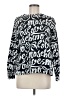 Love Moschino Print Black Pullover Sweater Size 6 - photo 1