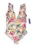 Summersalt Floral Pink One Piece Swimsuit Size 12 LT - photo 1