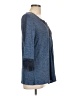 Style&Co Blue 3/4 Sleeve Blouse Size L - photo 4