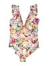 Summersalt Floral Pink One Piece Swimsuit Size 12 LT - photo 2